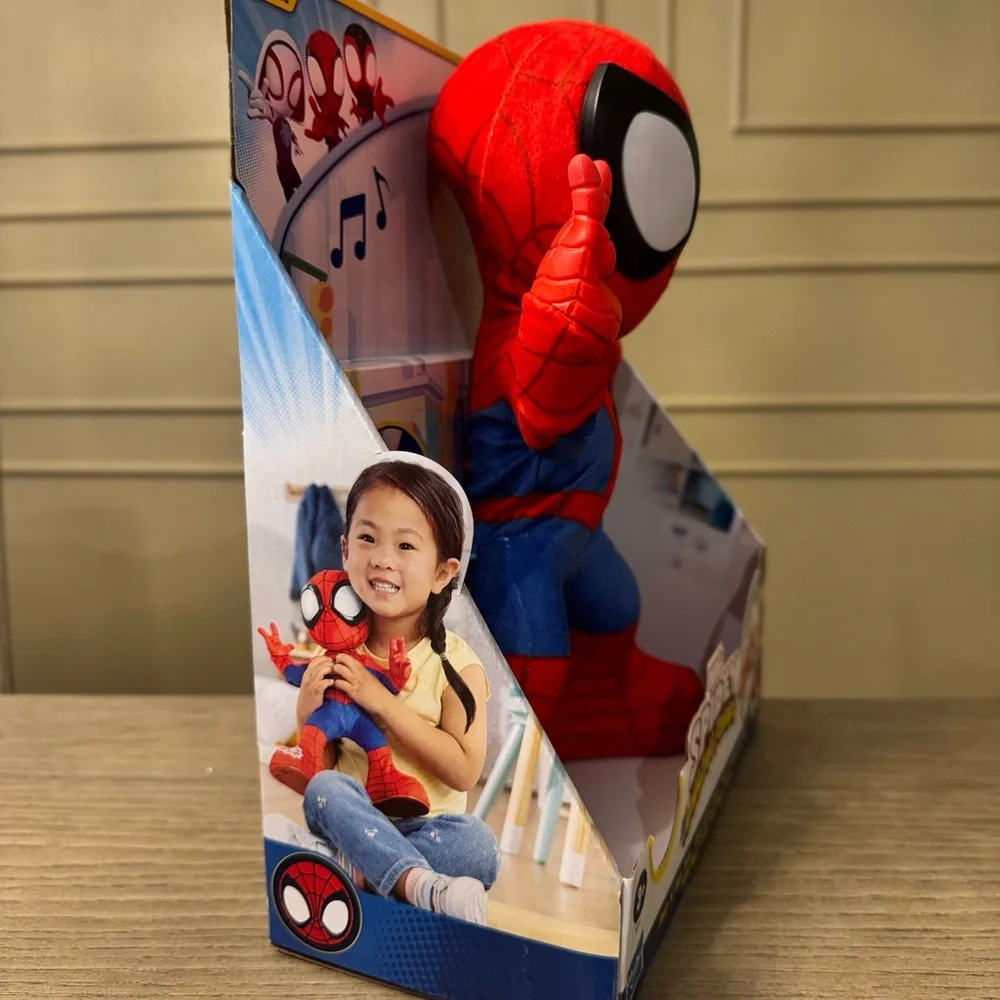Marvel Spidey and His Amazing Friends Dance, Interactive Plush Toy.  NEW